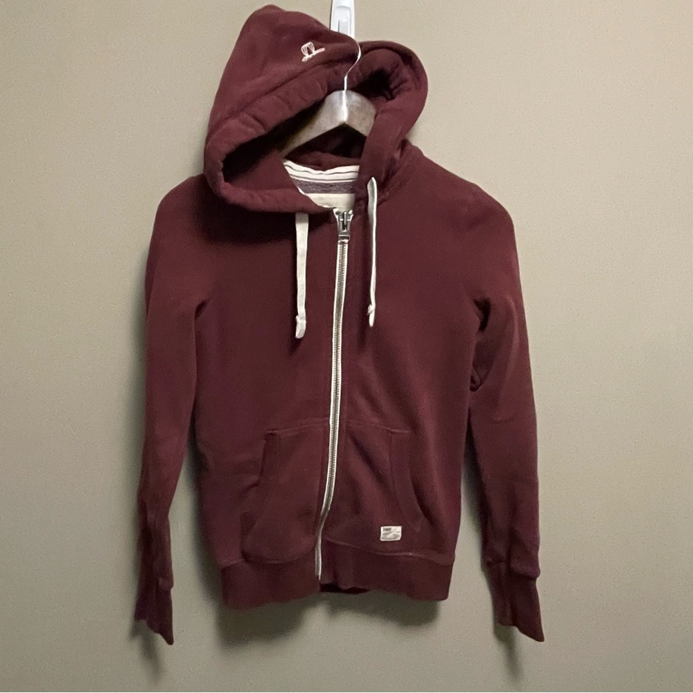 TNA Aritzia Fleece Houston Zip Hoodie Women’s XS